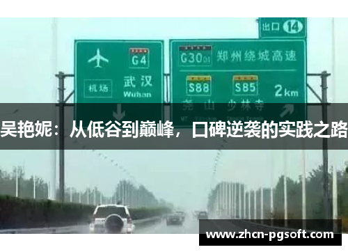 吴艳妮：从低谷到巅峰，口碑逆袭的实践之路